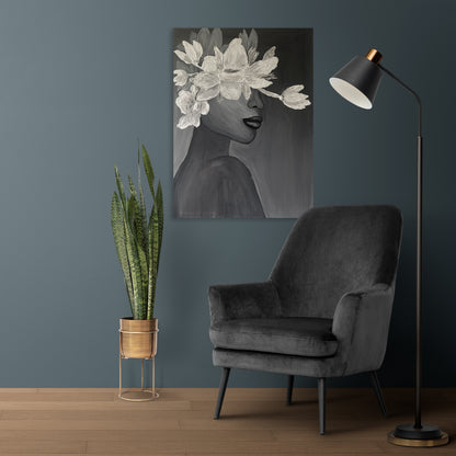 Magnolie | Acryl Art | Original Art | Strukturpaste