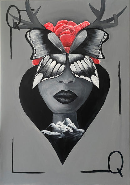 Queen of Beauty | Acryl Art | Original Art