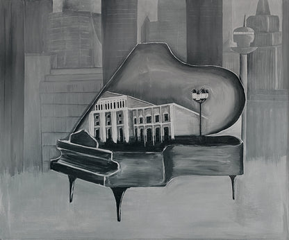 Quiet City | Acryl Art | Original Art