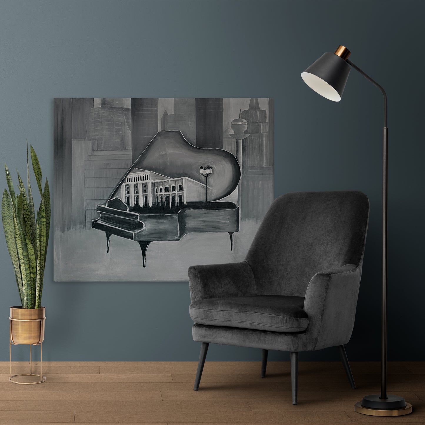 Quiet City | Acryl Art | Original Art