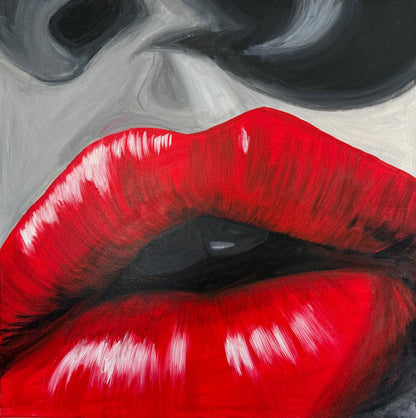 Red Silence | Acryl Art | Original Art