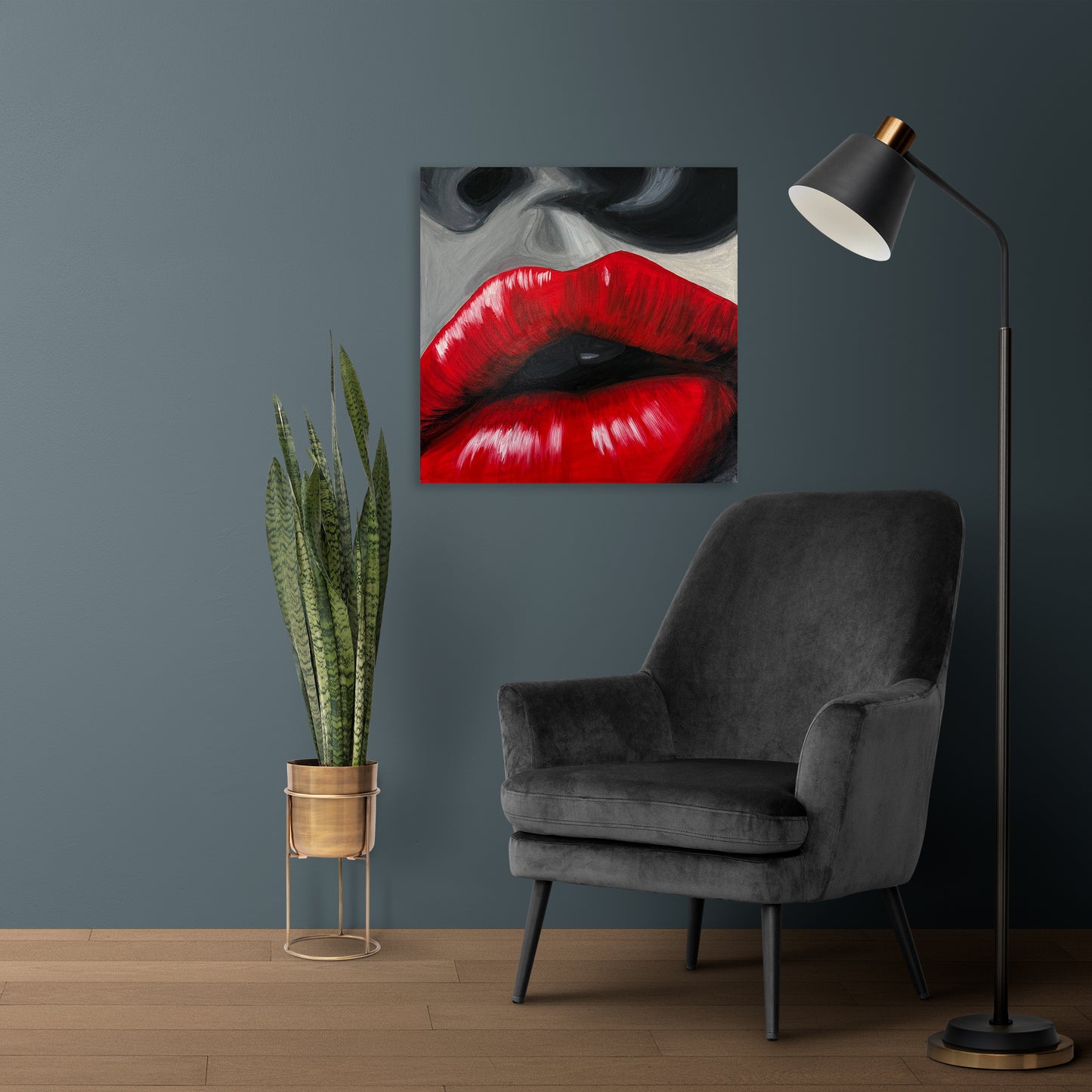 Red Silence | Acryl Art | Original Art