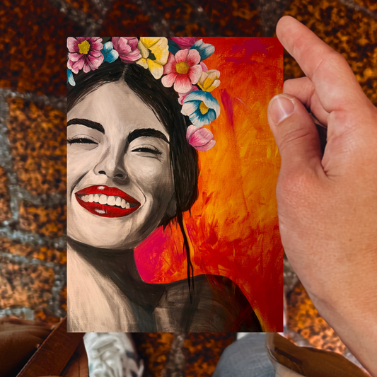 Postkarte Sunkissed Happiness