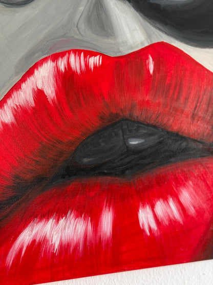 Red Silence | Acryl Art | Original Art