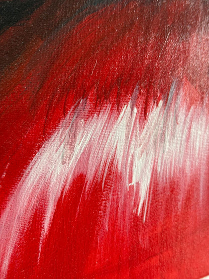 Red Silence | Acryl Art | Original Art