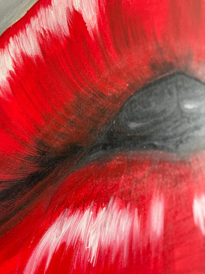 Red Silence | Acryl Art | Original Art