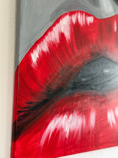 Red Silence | Acryl Art | Original Art