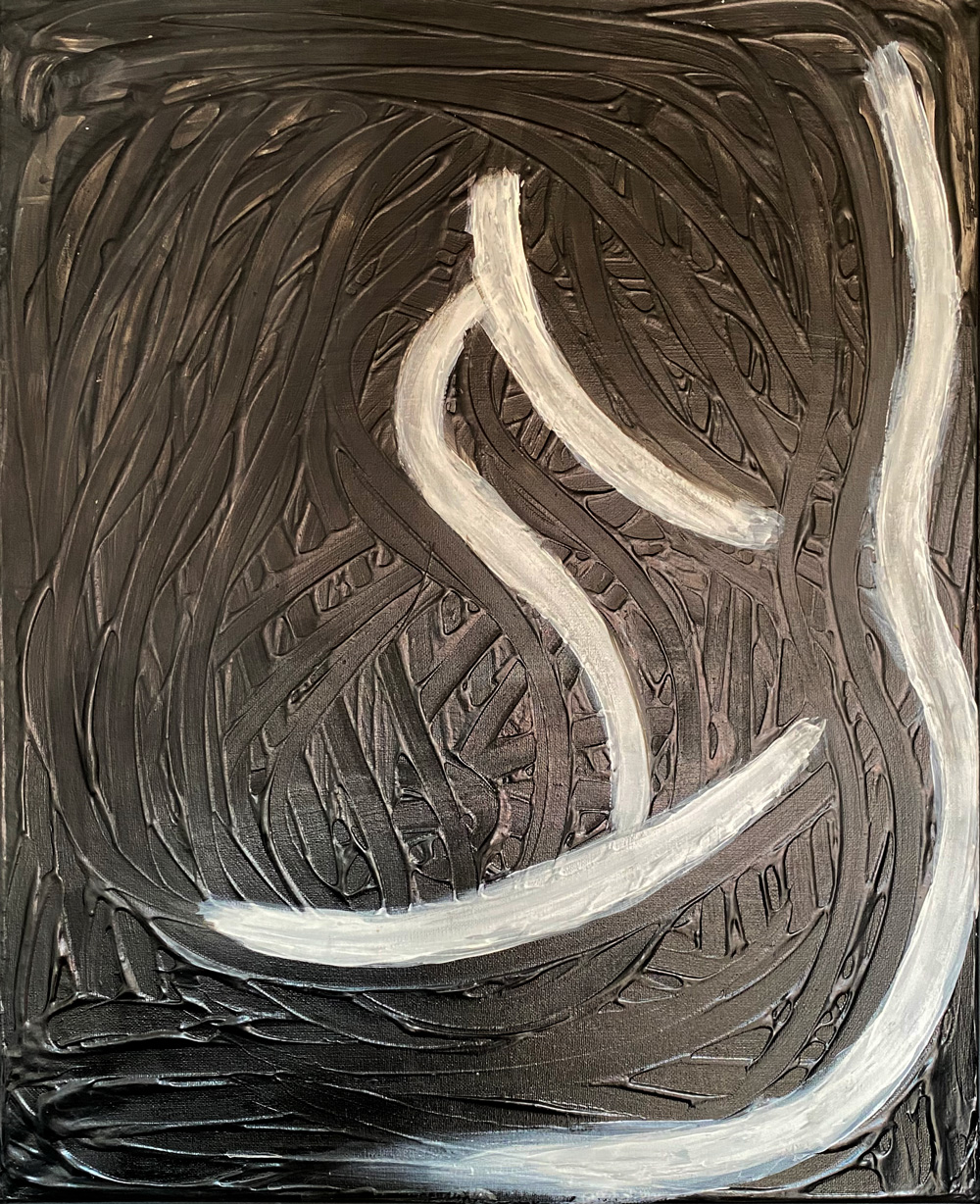 No 22, Acryl auf Leinwand, 50x60 cm